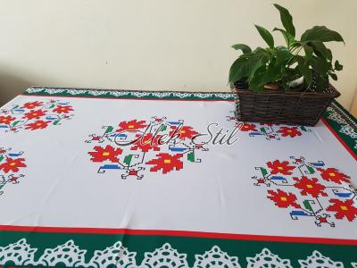 Хавлиени кърпи Сувенирен текстил Покривка за маса  България в зелено